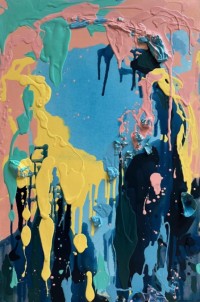 Rabia Ali, 24 x 36 Inches, Enamel on Canvas, AC-RALI-002 Rabia Ali, 24 x 36 Inches, Enamel on Canvas, AC-RALI-002